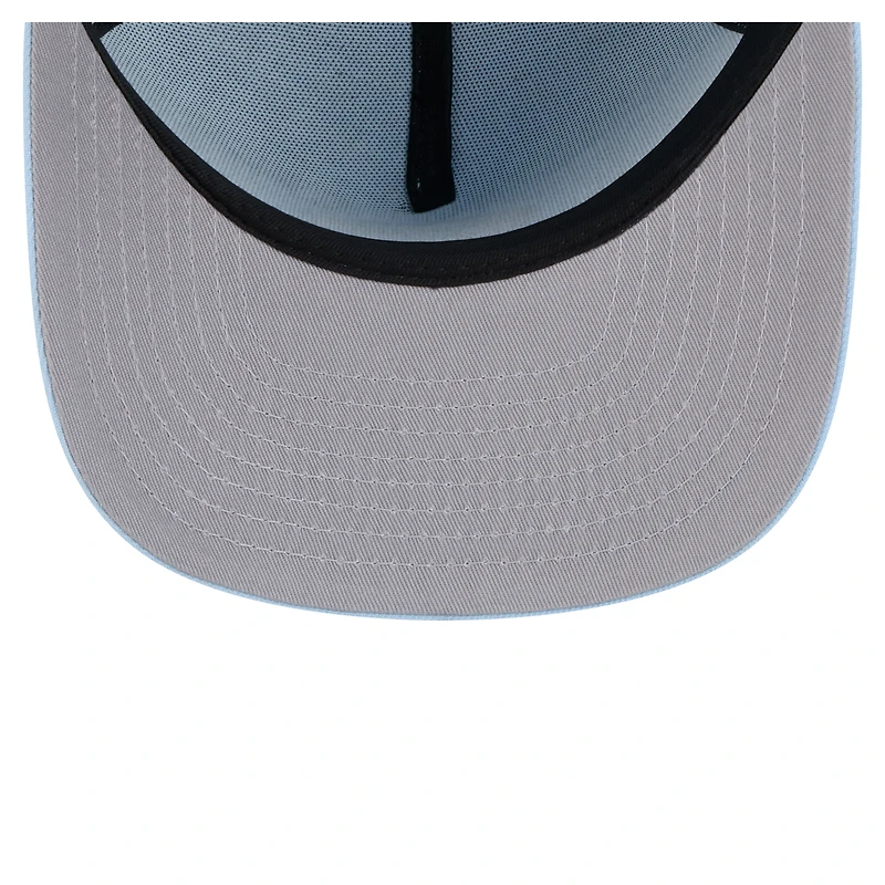 Casquette ajustée New Era 59FIFTY bleu clair pour homme, coloris A-Frame