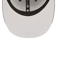 Casquette ajustée 59FIFTY Low Profile des Brewers de Milwaukee New Era pour homme, noir et blanc