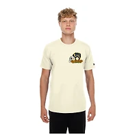 T-shirt New Era Natural Milwaukee Brewers Dia de los Muertos Sugar Skull pour hommes