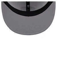 Casquette ajustée 59FIFTY Paint Stroke des Milwaukee Brewers de New Era pour homme, bleu marine/blanc