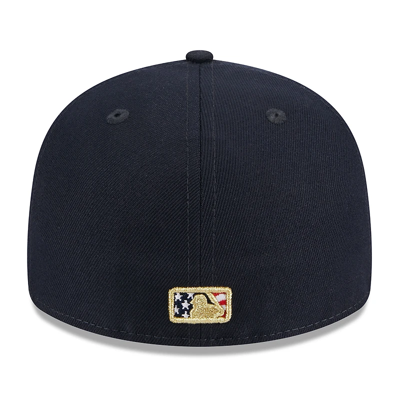 Men's New Era  Navy Milwaukee Brewers 2023 Fourth of July Low Profile 59FIFTY Fitted Hat
