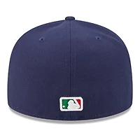 Casquette ajustée New Era 59FIFTY bleu marine des Milwaukee Brewers 2025 Big League Chew pour homme