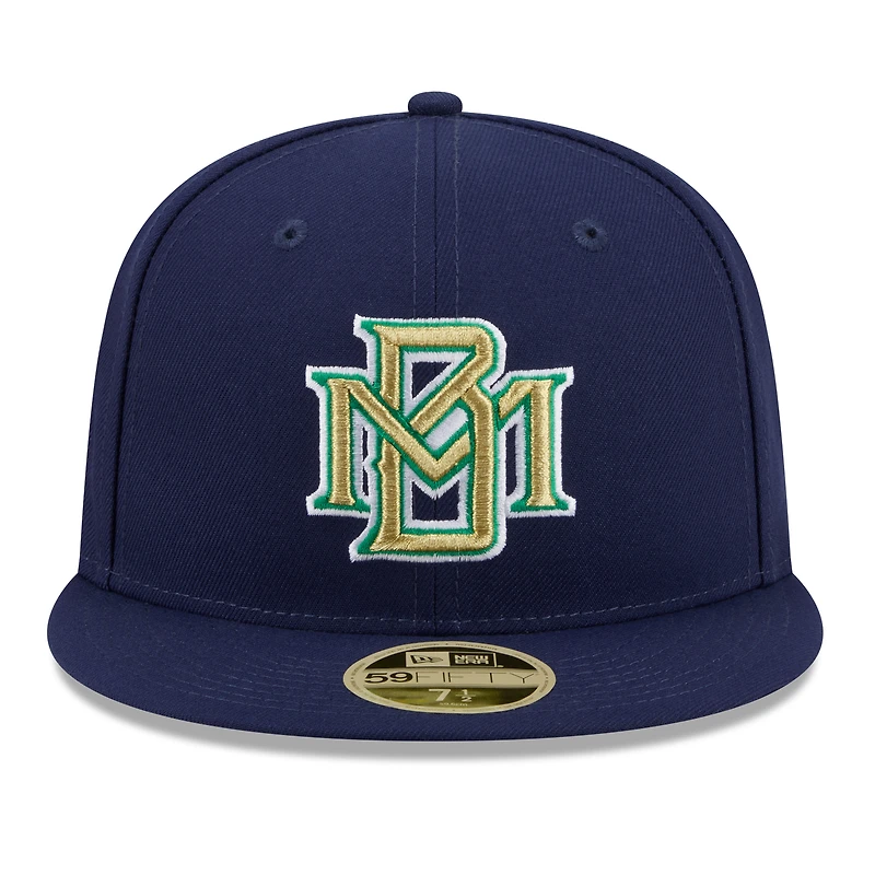 Men's New Era Navy Milwaukee Brewers 2026 Baseball Hall of Fame 59FIFTY Fitted Hat