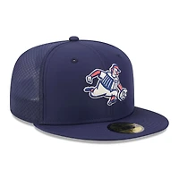 Casquette ajustée New Era 59FIFTY pour homme, bleu marine, Milwaukee Brewers, collection City Connect 2026.