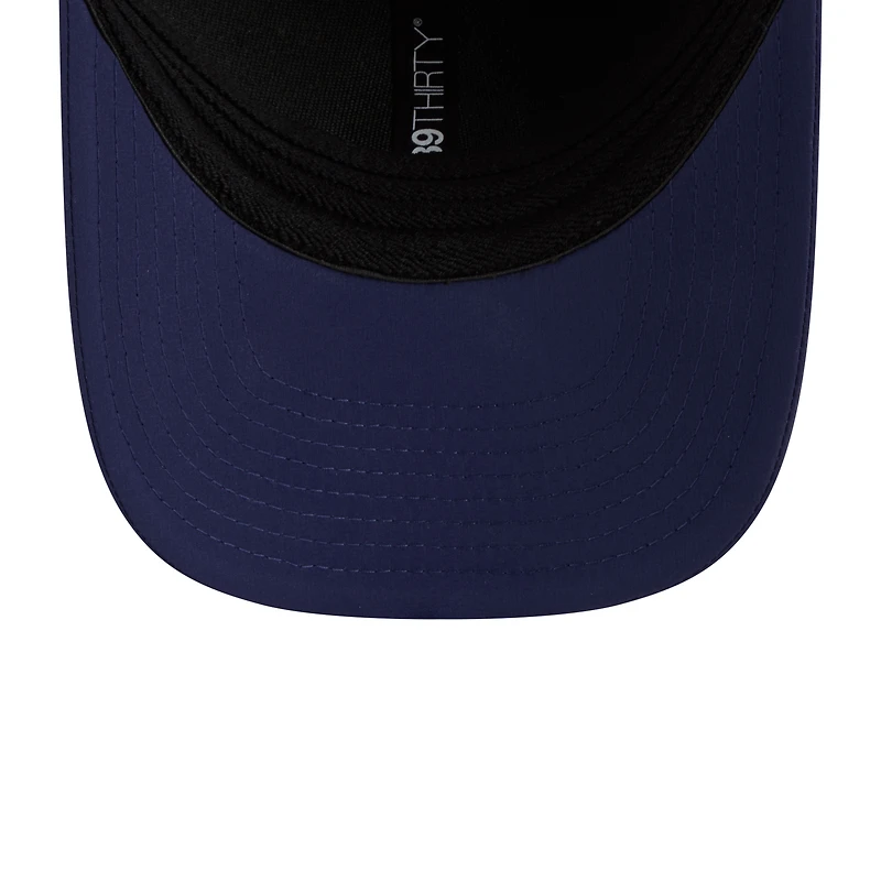 Casquette New Era Flex 39THIRTY bleu marine Milwaukee Brewers 2026 Clubhouse M-Crown pour homme