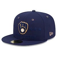 Men's New Era Navy Milwaukee Brewers 2026 MLB All-Star Game 59FIFTY Fitted Hat