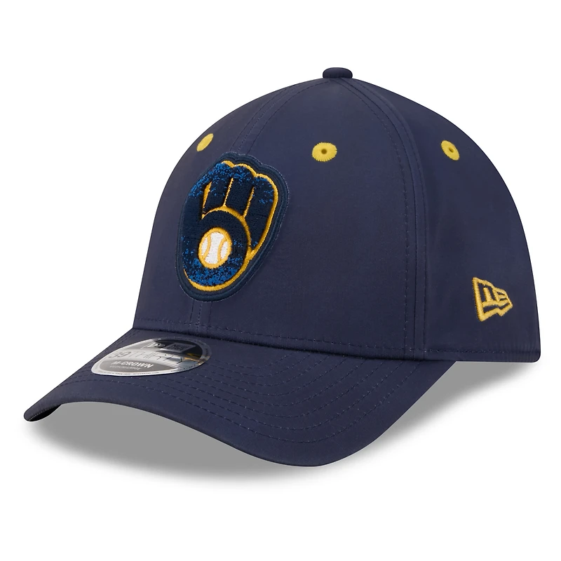 Men's New Era Navy Milwaukee Brewers 2026 MLB All-Star Game Workout 39THIRTY M-Crown Flex Hat