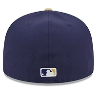 Casquette ajustée New Era Milwaukee Brewers Cooperstown Collection Retro City 59FIFTY pour hommes