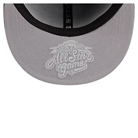 Men's New Era  Navy Milwaukee Brewers Hidden Hit 59FIFTY Fitted Hat