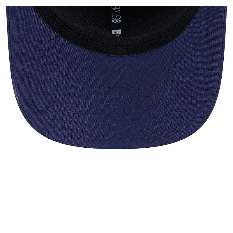 Men's New Era Navy Milwaukee Brewers Multi-Rope 9SEVENTY Stretch-Snap Hat