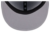 Casquette ajustée Overlap 59FIFTY bleu marine pour homme New Era Milwaukee Brewers