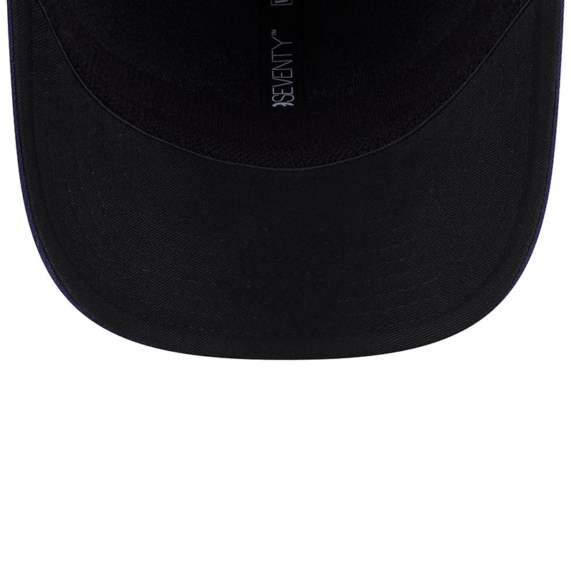Casquette ajustable New Era bleu marine Milwaukee Brewers Player Replica 9SEVENTY pour homme
