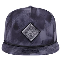 Casquette de golf à imprimé snapback bleu marine Milwaukee Brewers de New Era pour homme