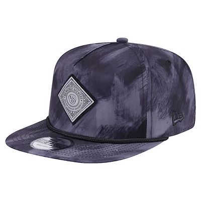 Casquette de golf à imprimé snapback bleu marine Milwaukee Brewers de New Era pour homme
