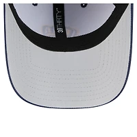 Casquette New Era 39THIRTY Flex bleu marine Milwaukee Brewers pour homme