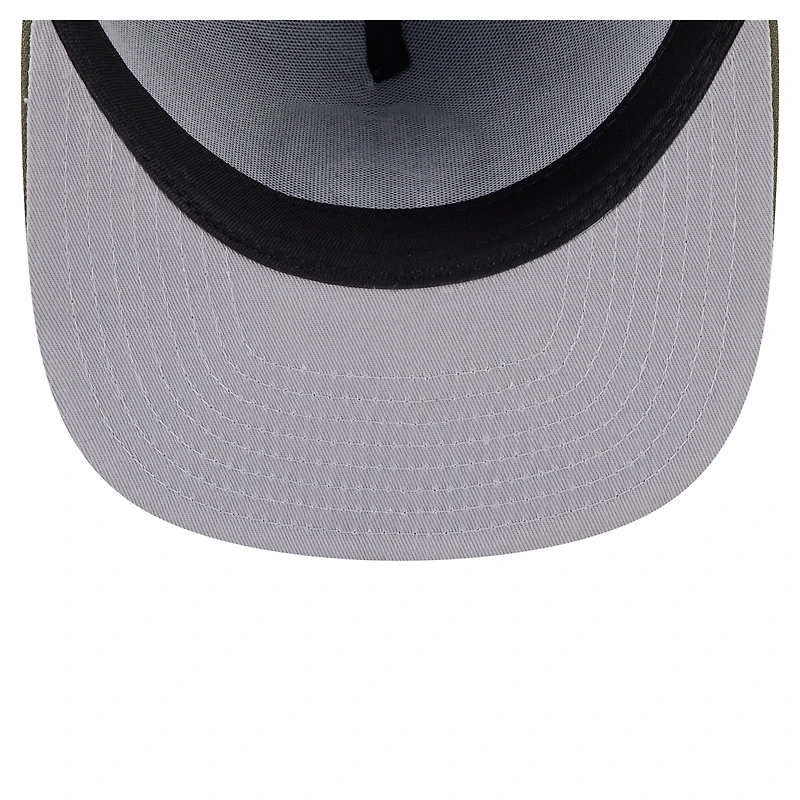 Casquette ajustée A-Frame 59FIFTY olive Milwaukee Brewers pour homme de New Era