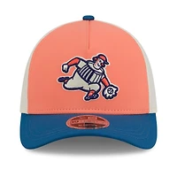 Casquette New Era Flex orange/bleue Milwaukee Brewers 2026 City Connect M-Crown A-Frame 39THIRTY pour homme