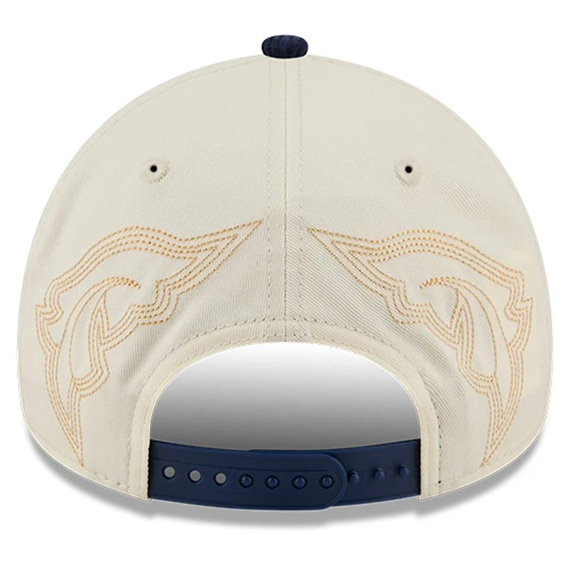 Casquette ajustable New Era Stone Milwaukee Brewers Western Stitch 9FORTY pour homme