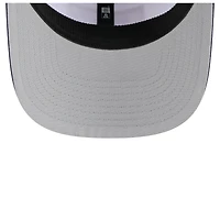 Men's New Era White/Navy Milwaukee Brewers Established Patch 9SEVENTY Adjustable Hat