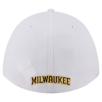 Men's New Era White Milwaukee Brewers