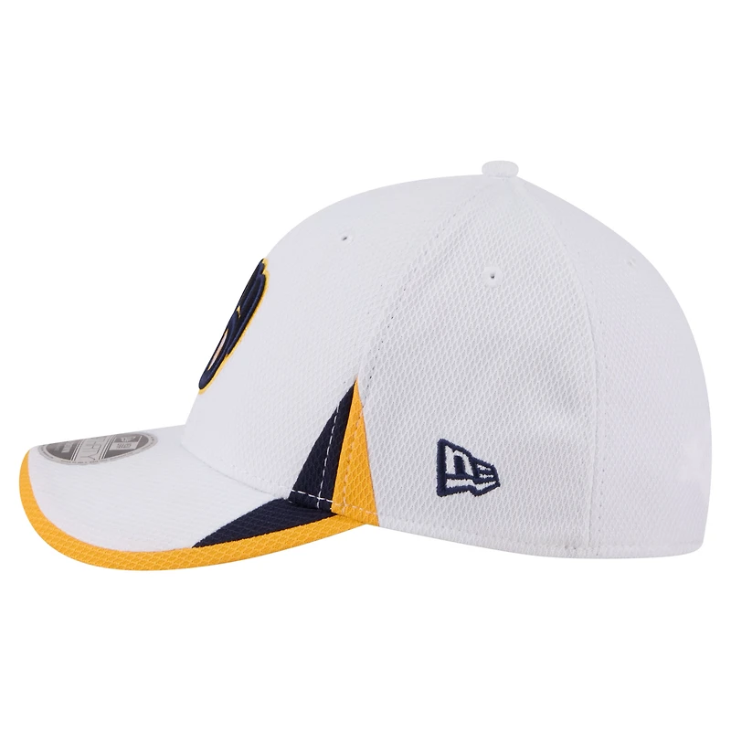Men's New Era White Milwaukee Brewers