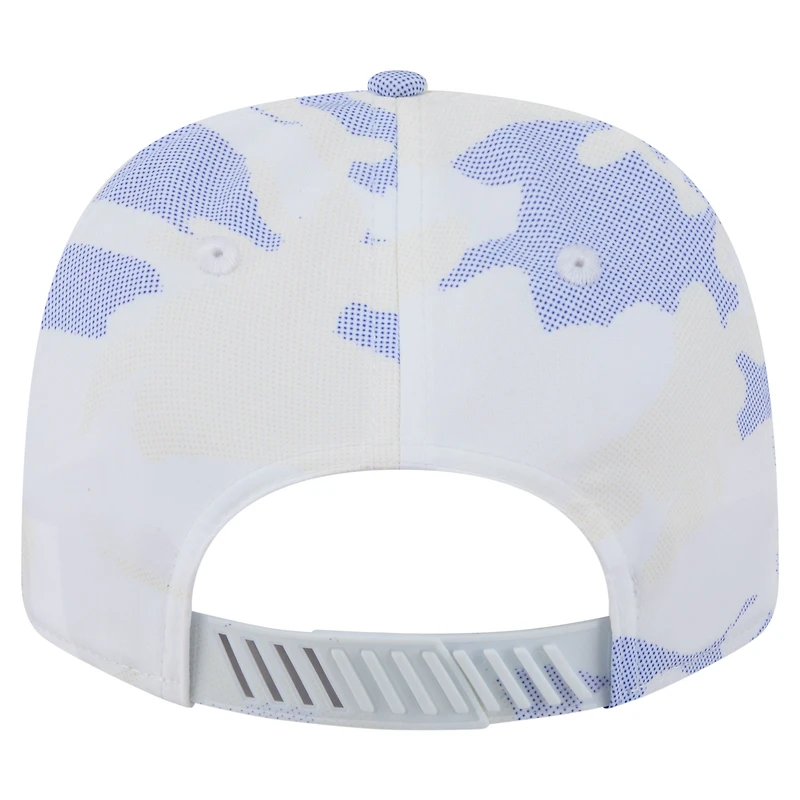 Men's New Era White Milwaukee Brewers Camo Rope 9SEVENTY Adjustable Hat