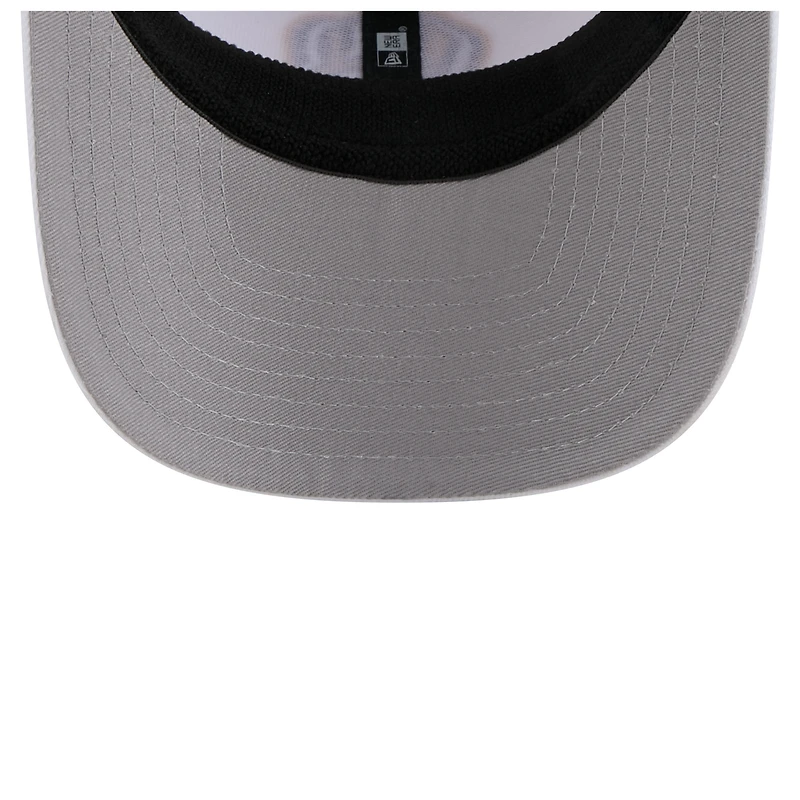 Casquette ajustable New Era blanche COOLERA 9SEVENTY des Milwaukee Brewers pour homme