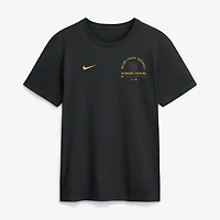 Men's Nike Black Milwaukee Brewers Split Logo T-Shirt