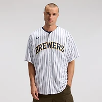 Men's Nike Christian Yelich White Milwaukee Brewers Alternate Replica Player Jersey