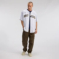 Men's Nike Christian Yelich White Milwaukee Brewers Alternate Replica Player Jersey