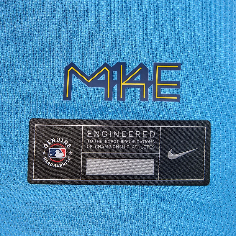 Men's Nike Light Blue Milwaukee Brewers City Connect Limited Jersey