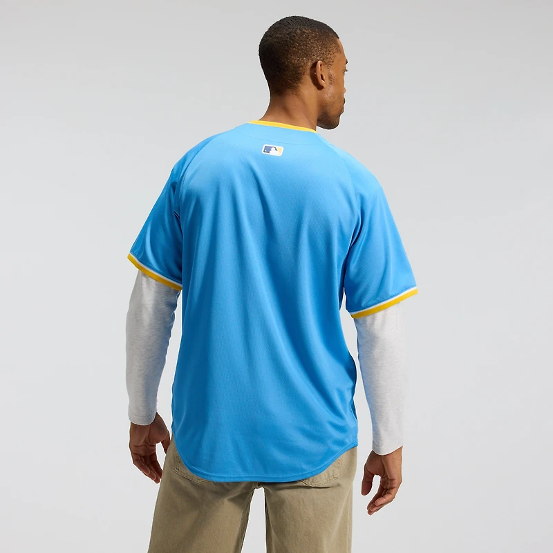 Men's Nike Light Blue Milwaukee Brewers City Connect Limited Jersey