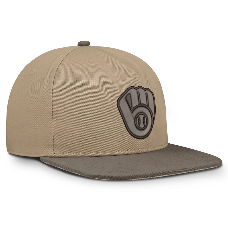 Men's Nike  Light Brown Milwaukee Brewers Statement Adjustable Hat