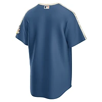 Maillot Nike bleu minéral pour homme des Milwaukee Brewers, édition 2026 City Connect Stadium