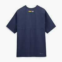 Men's Nike Navy Milwaukee Brewers Authentic Collection Dri-FIT Quarter-Zip Windshirt