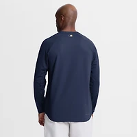 Men's Nike Navy Milwaukee Brewers Authentic Collection Raglan Dri-FIT Sweatshirt