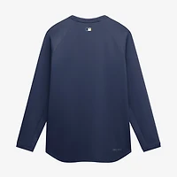 Men's Nike Navy Milwaukee Brewers Authentic Collection Raglan Dri-FIT Sweatshirt