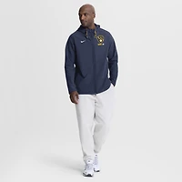 Men's Nike Navy Milwaukee Brewers Authentic Collection Raglan Therma-FIT Full-Zip Hooded Jacket