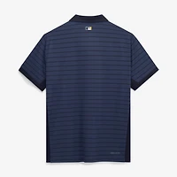 Men's Nike Navy Milwaukee Brewers Authentic Collection Striped Victory Dri-FIT Polo