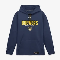 Sweat à capuche Nike Authentic collection Therma-FIT bleu marine pour homme