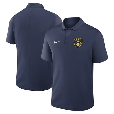 Men's Nike  Navy Milwaukee Brewers Dri-FIT Victory Polo