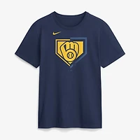 Men's Nike Navy Milwaukee Brewers Icon T-Shirt