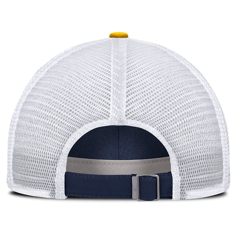 Men's Nike  Navy Milwaukee Brewers Primetime Club Adjustable Trucker Hat