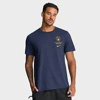 T-shirt Nike bleu marine pour homme Milwaukee Brewers Primetime Inning