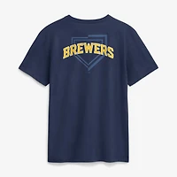 Men's Nike Navy Milwaukee Brewers Primetime Inning T-Shirt