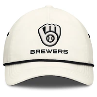 Men's Nike  Stone Milwaukee Brewers Club Adjustable Hat