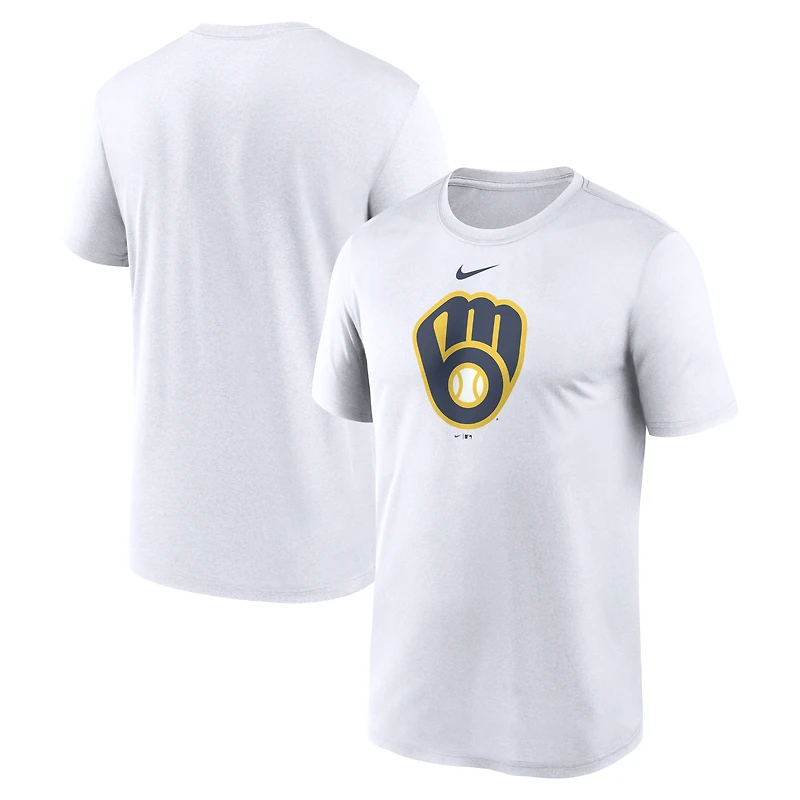 Men's Nike White Milwaukee Brewers New Legend Dri-FIT T-Shirt