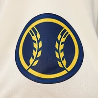 Maillot de joueur alternatif Nike William Contreras pour homme des Milwaukee Brewers, couleur crème, édition limitée