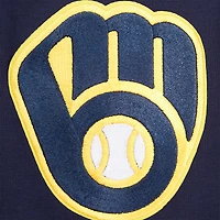 T-shirt surdimensionné City Tour Pro Standard pour hommes, bleu marine, Milwaukee Brewers