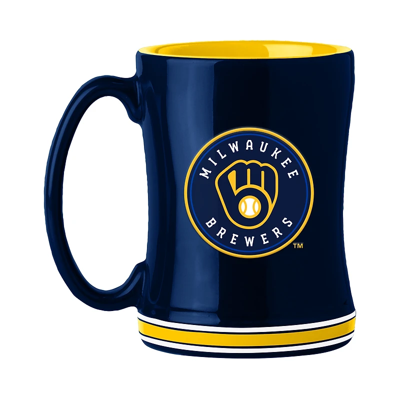 Milwaukee Brewers 14oz. Team Relief Mug